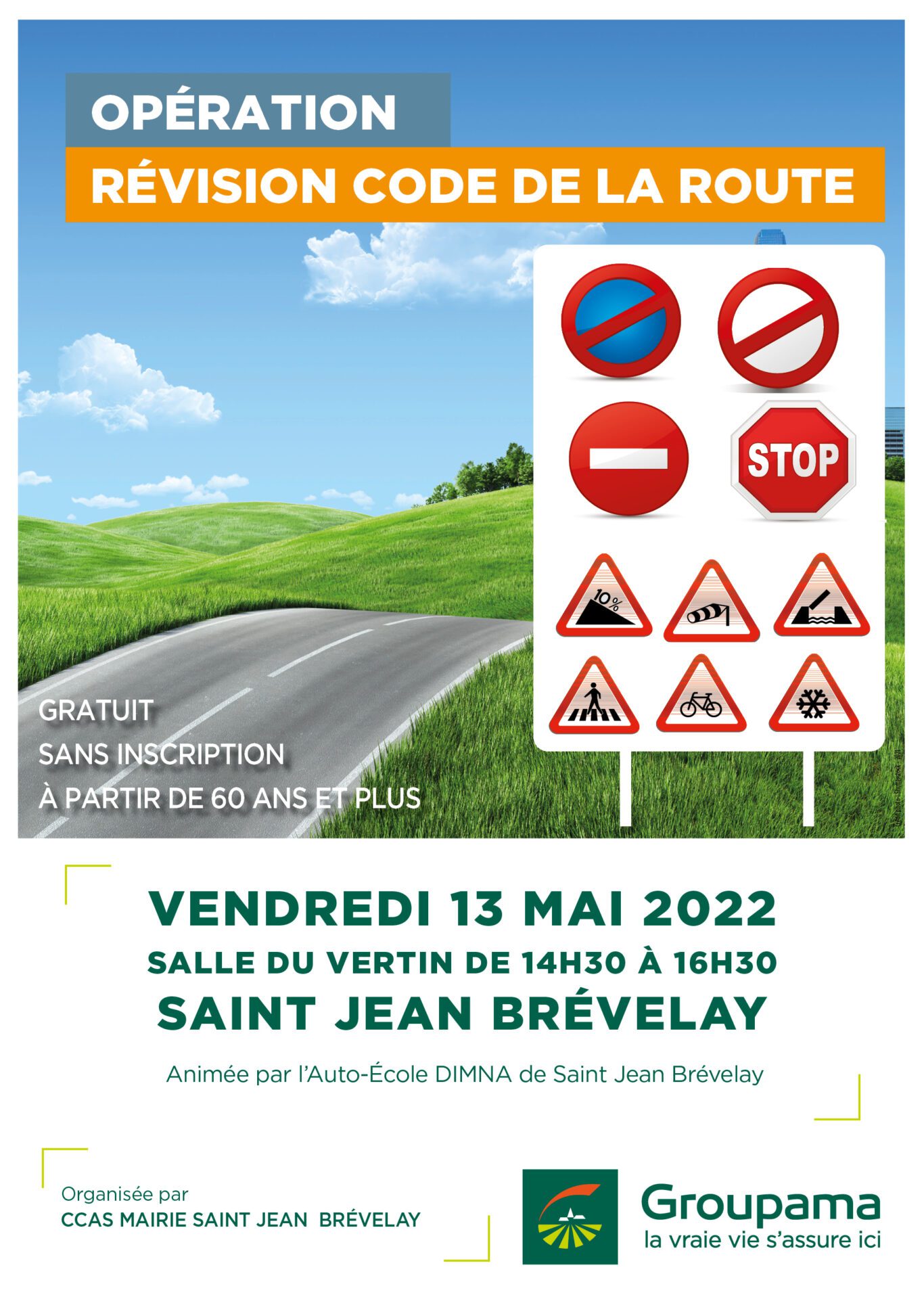 st jean brevelay révision code de la route 0522