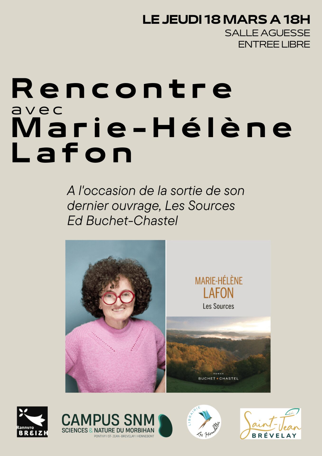 Echange rencontre avec Marie-Hélène Lafon