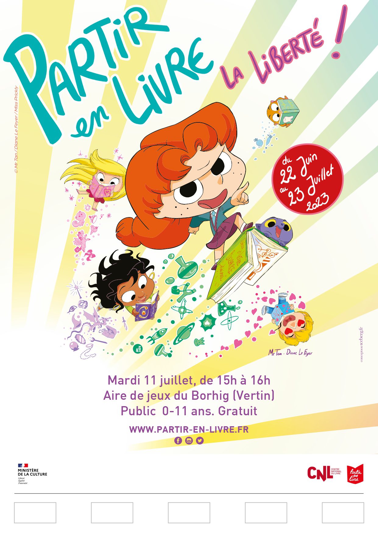 Partir en livre