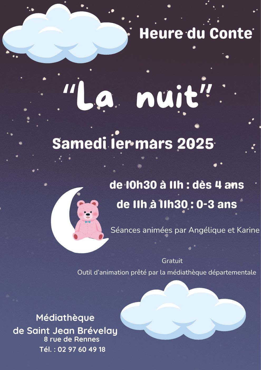 Heure du Conte "La nuit"