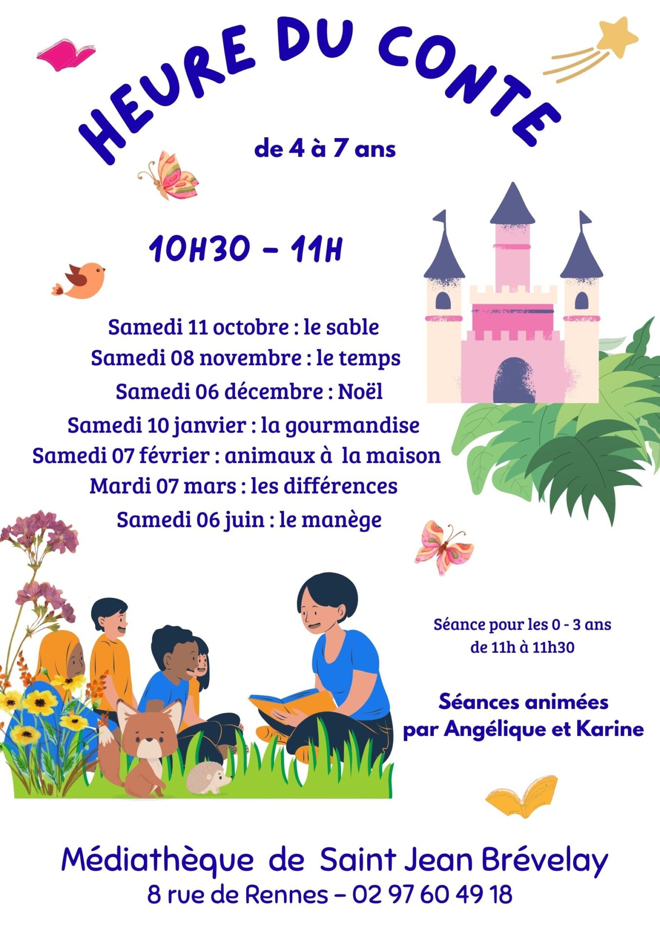 Heure du Conte (4 - 7 ans)