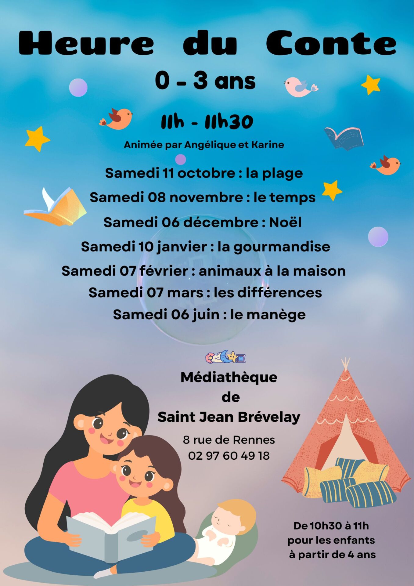Heure du Conte (0 - 3 ans)