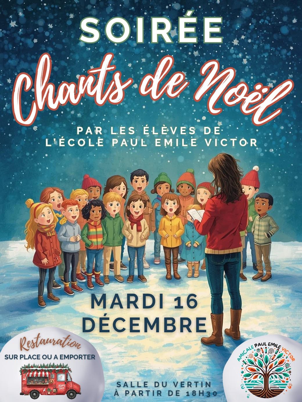 Chants de Noël et Repas