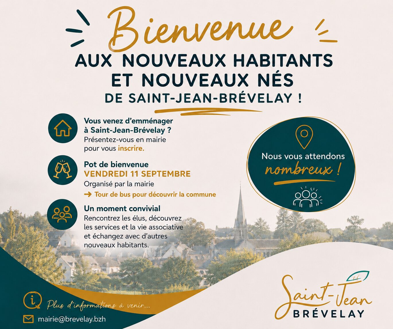 Accueil des nouveaux arrivants et nouveaux nés