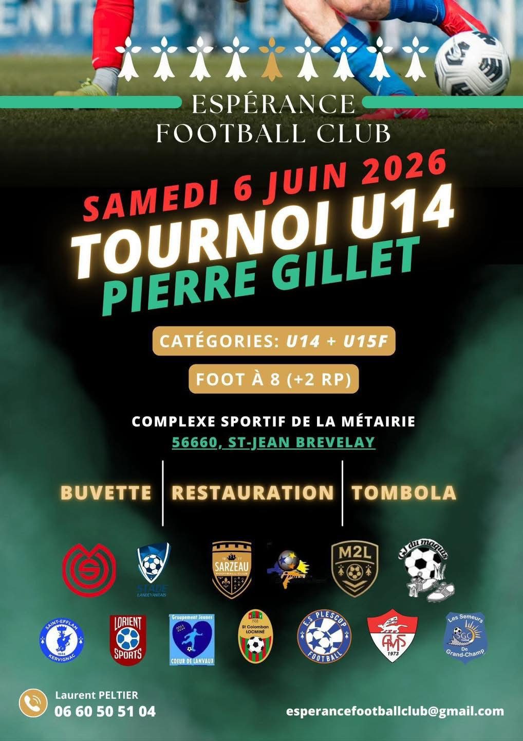 Tournoi U14+U15F Pierre Gilet