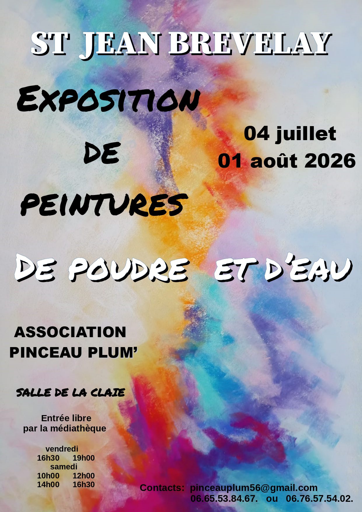 Exposition "De poudre et d'eau"