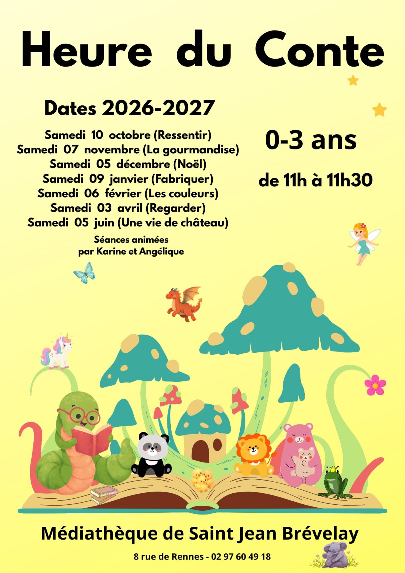 Heure du Conte (0 - 3 ans)