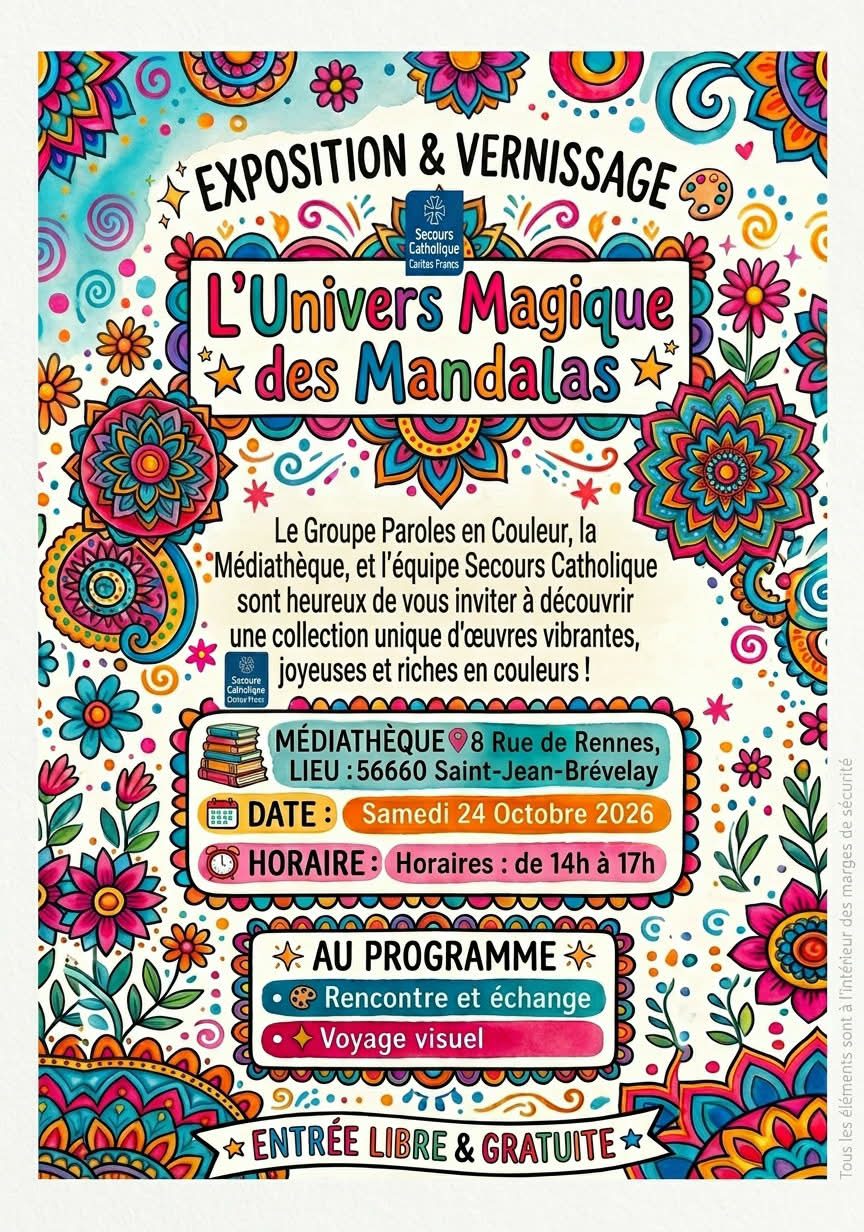 Parole en couleur : L'Univers Magique des Mandalas