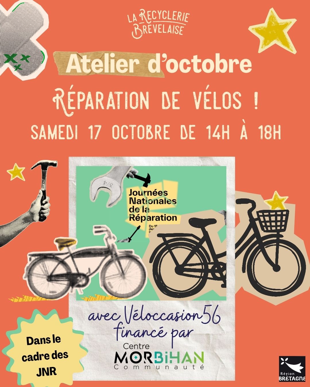 Atelier réparation de vélos